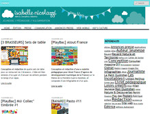 Tablet Screenshot of isabelle.nicolazzi.net
